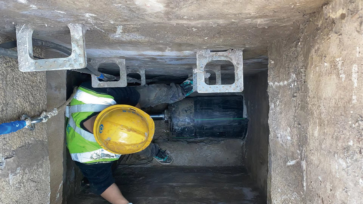 蓬安HDPE短管内衬法